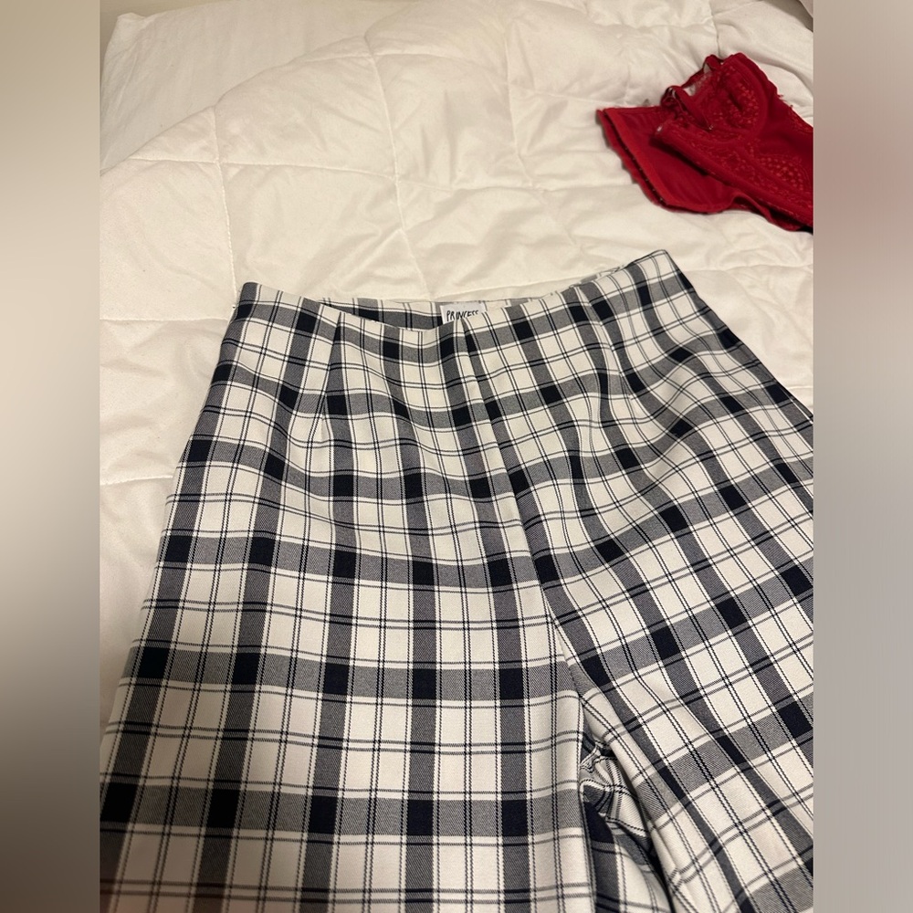Plaid High-Waisted Pants from princess polly!!!